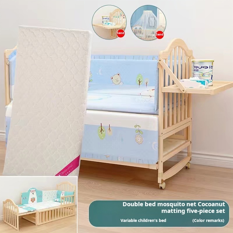 toddler bed children's beds baby bed bedding for girls boys frame adjustable baby swing for baby boy with guardrail mosquito net