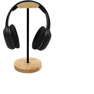 Headphone Stand Nature Wood