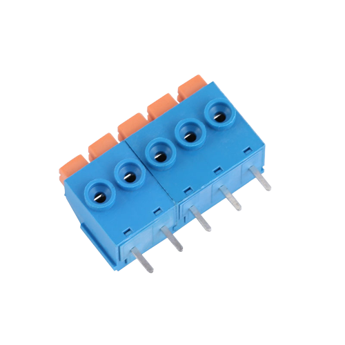 Manufacture heavy power spring terminal blocks 2.54 3.5 5.0 screwless terminal block connector