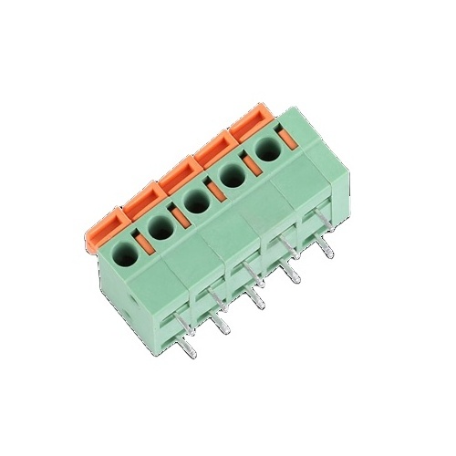 Manufacture heavy power spring terminal blocks 2.54 3.5 5.0 screwless terminal block connector