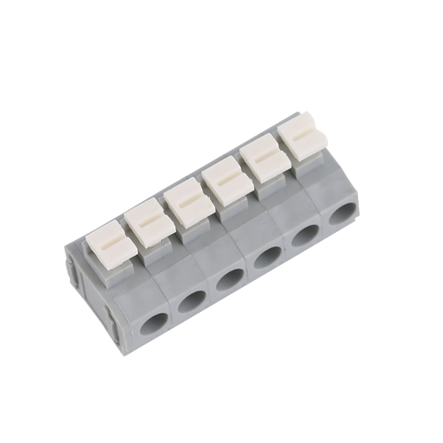 Manufacture heavy power spring terminal blocks 2.54 3.5 5.0 screwless terminal block connector