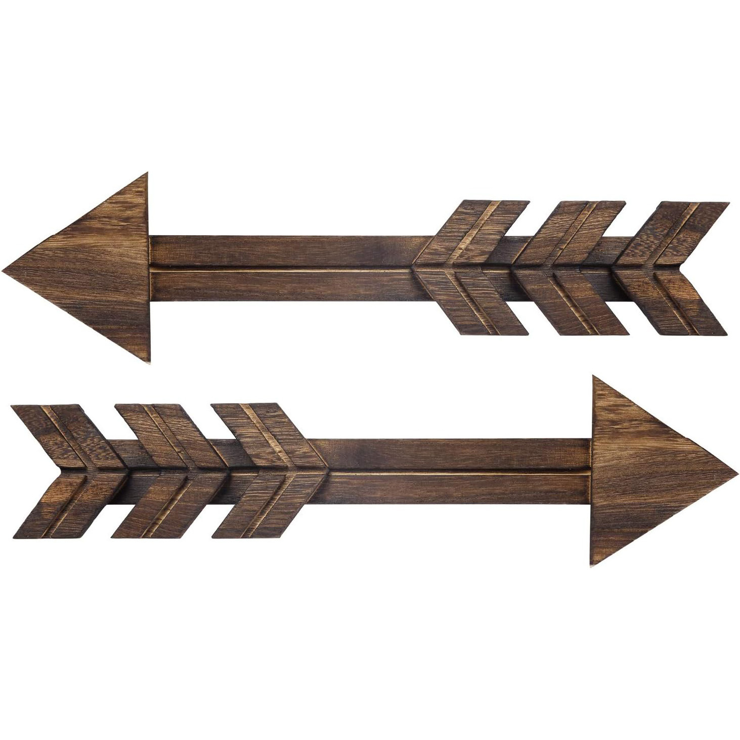 Rustic style Wooden Arrowhead Wall Decoration Farmhouse Wall Hanging Art home wooden arrow wall decor