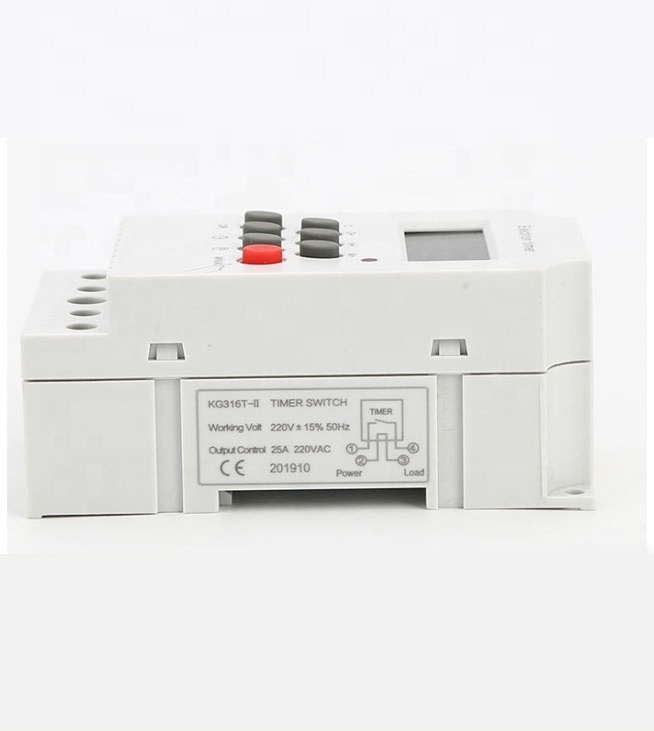 KG316T-II Timer 220v 16A  LCD Digital Programmable  Automatic Electronic Smart Control Timer Switch