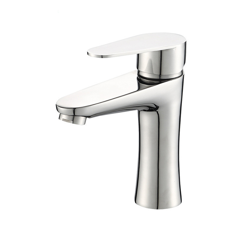 304 Stainless Steel Basin Faucet Toilet Bathroom Table Basin Hot And Cold Face Wash Basin Faucet