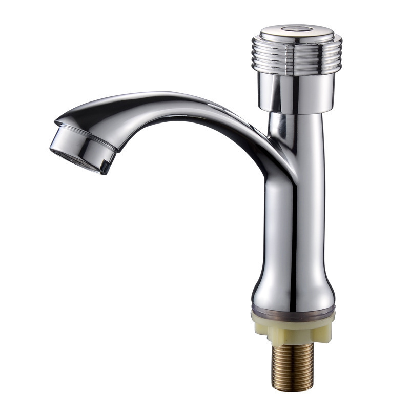 Bathroom Supplies Zinc alloy single cold water faucet single hole basin basin faucet countertop basin washbasin faucet