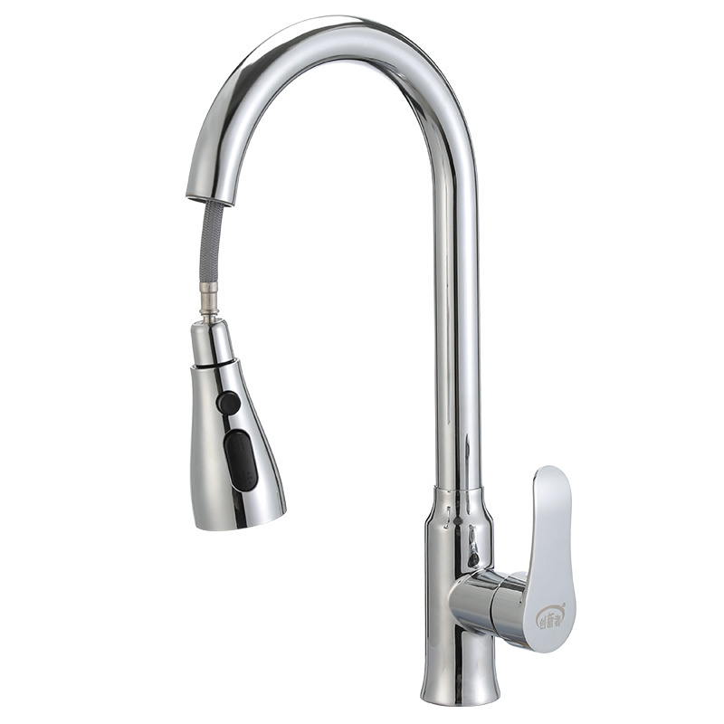 Kitchen Pull Out Faucet Basin 360 Rotation High End Kitchen Water Faucet Mixer Tap Pull Out Kitchen Faucet