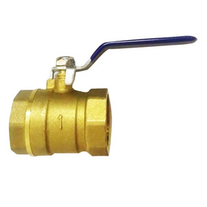 3/4" Brass Ball Valve For Tap Water Copper Rod Straight-through Manual Internal Thread Ball Valve