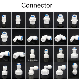 Quick Fittings RO Purifier System Plastic Quick Connector Pipe Hose Connector Water Filter Accessory Water Supply Filter