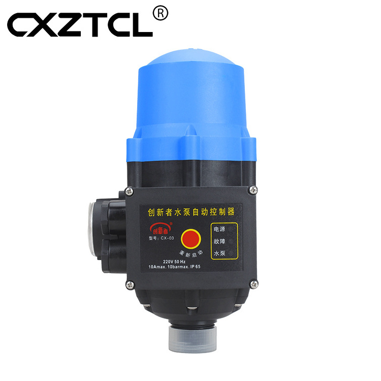 CX-03 Plastic Adjustable Automatic Electronic Pressure Controller Switch For Water Pump 3