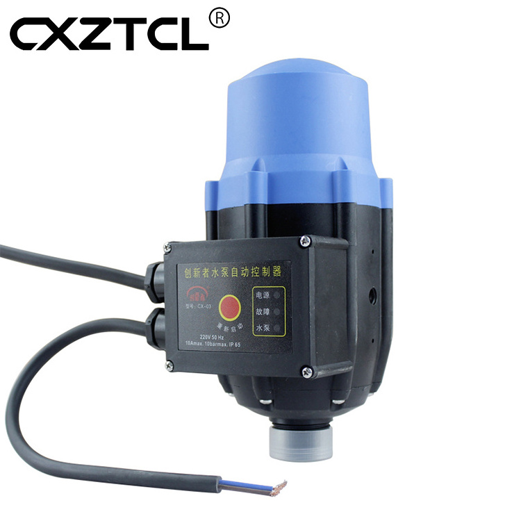 CX-03 Plastic Adjustable Automatic Electronic Pressure Controller Switch For Water Pump 3