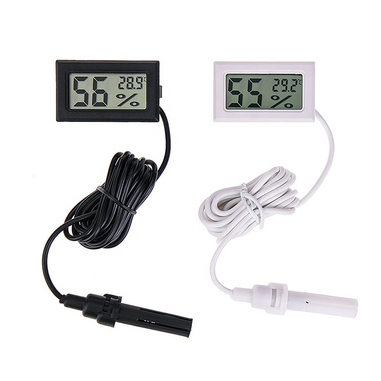 Digital LCD Thermometer Display Car Fridge Incubator Fish Tank Thermometer Meter Gauge 1M