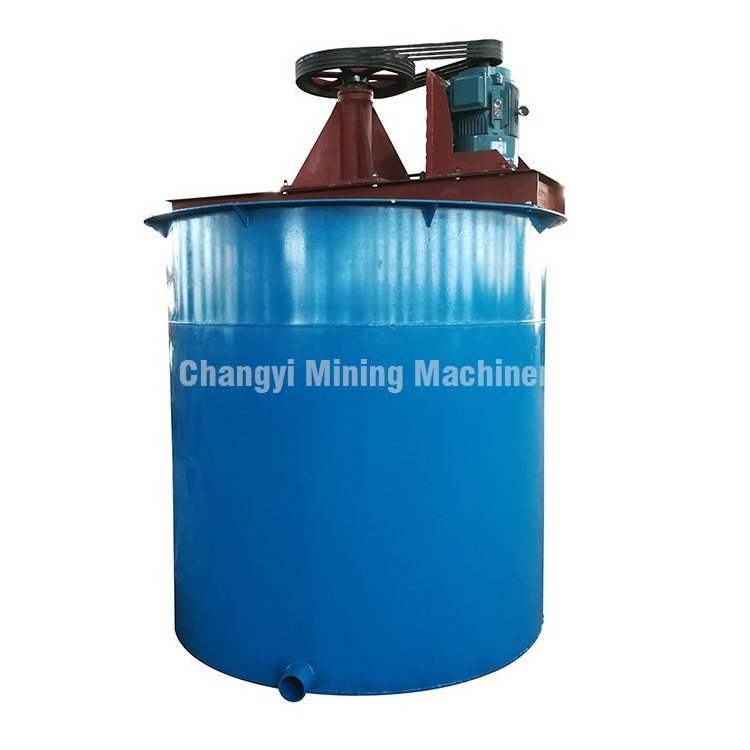 China High Efficiency Mining Equipment Mixing Agitator Tank Chemical Gold Leaching Barrel Agitation Barrel