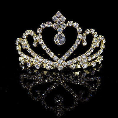 New Fashion Rhinestone Bridal Tiara Wedding Hair Accessories Crystal Pageant Crowns Wedding Tiaras and Crowns