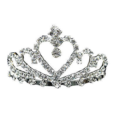 New Fashion Rhinestone Bridal Tiara Wedding Hair Accessories Crystal Pageant Crowns Wedding Tiaras and Crowns