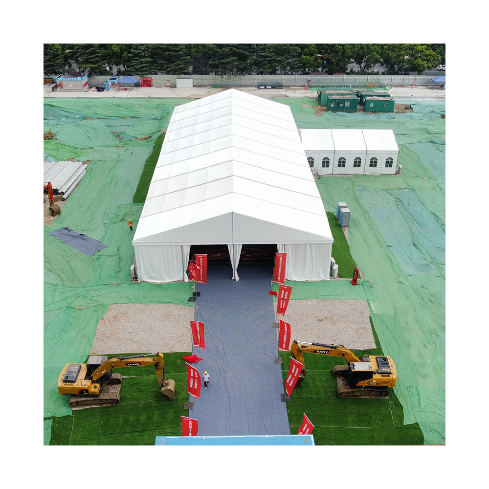 Waterproof outdoor temporary large canopy tent easy  installation heavy duty industrial tents