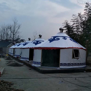 ChangYi OEM Luxury yurt tent outdoor waterproof mongolian yurt tent