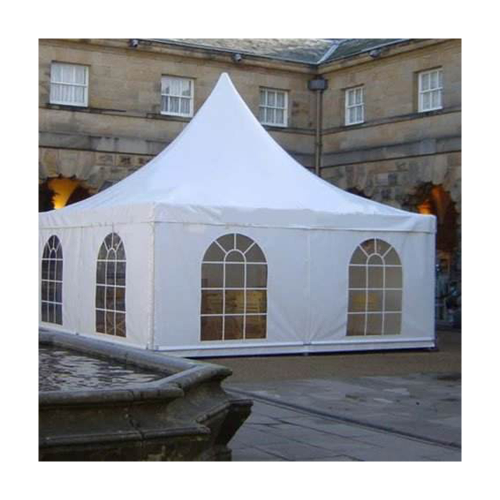 Newly designed outdoor church wedding tent waterproof marquee pagoda tent for party