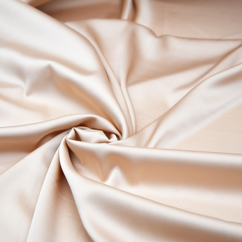 CYG New Fashion High Stretch Satin Chiffon Fabrics for Bridesmaid Dress