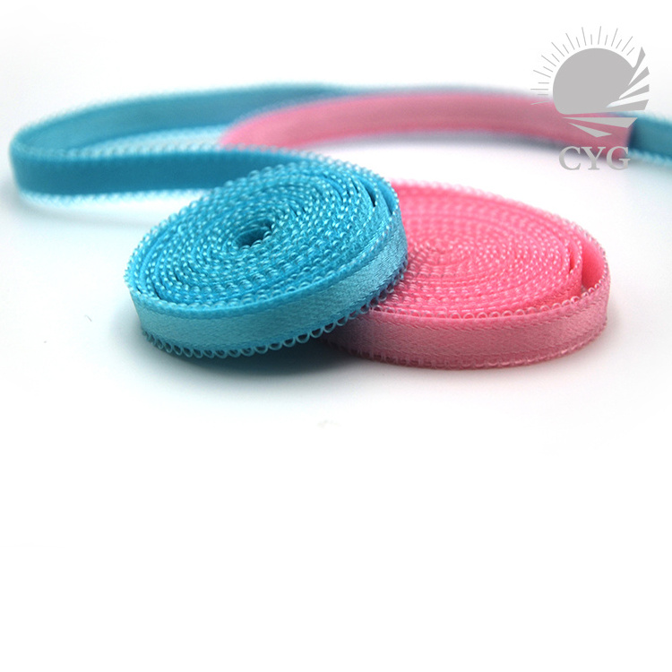 Nylon Elastic Fancy Bra Strap For Underwear Design