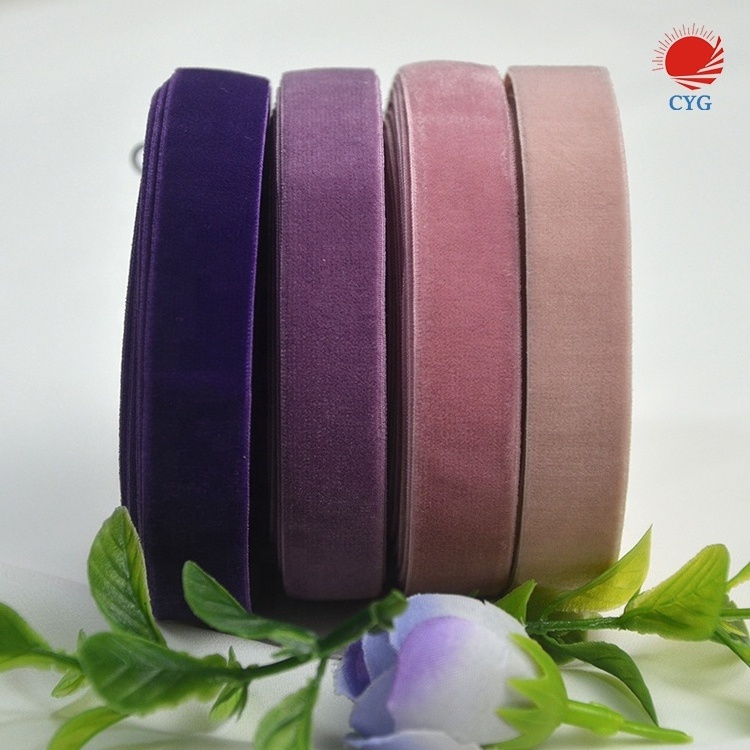 CYG Elastic Stretch Velvet Ribbon in 15mm wide