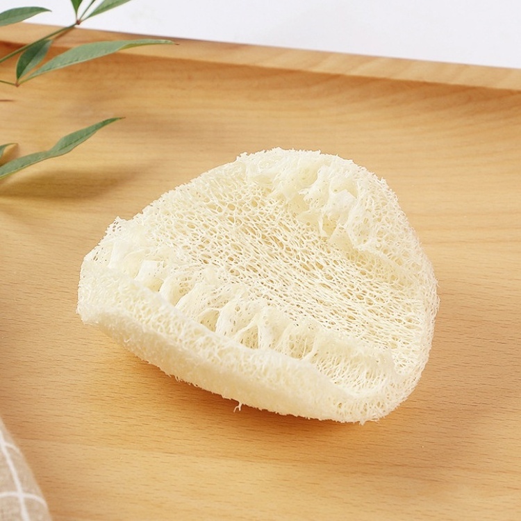 Natural Face Loofah Pad , Round  Squash Complexion Facial Loofah Exfoliating Cleansing and Makeup Remover Pad (6cm - 2.36 inches