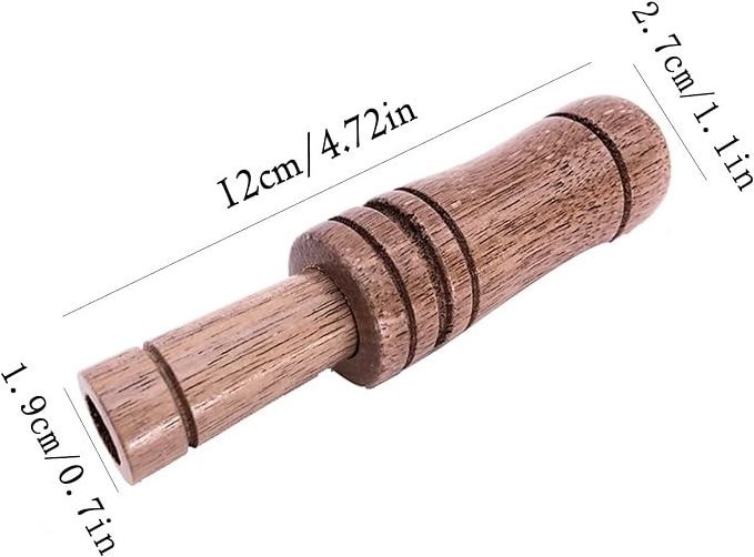 Professional Duck Call Wooden Whistle Accessory for Hunters Pheasant Goose Realistic Sounding Whistle Hunting Luring Ducks