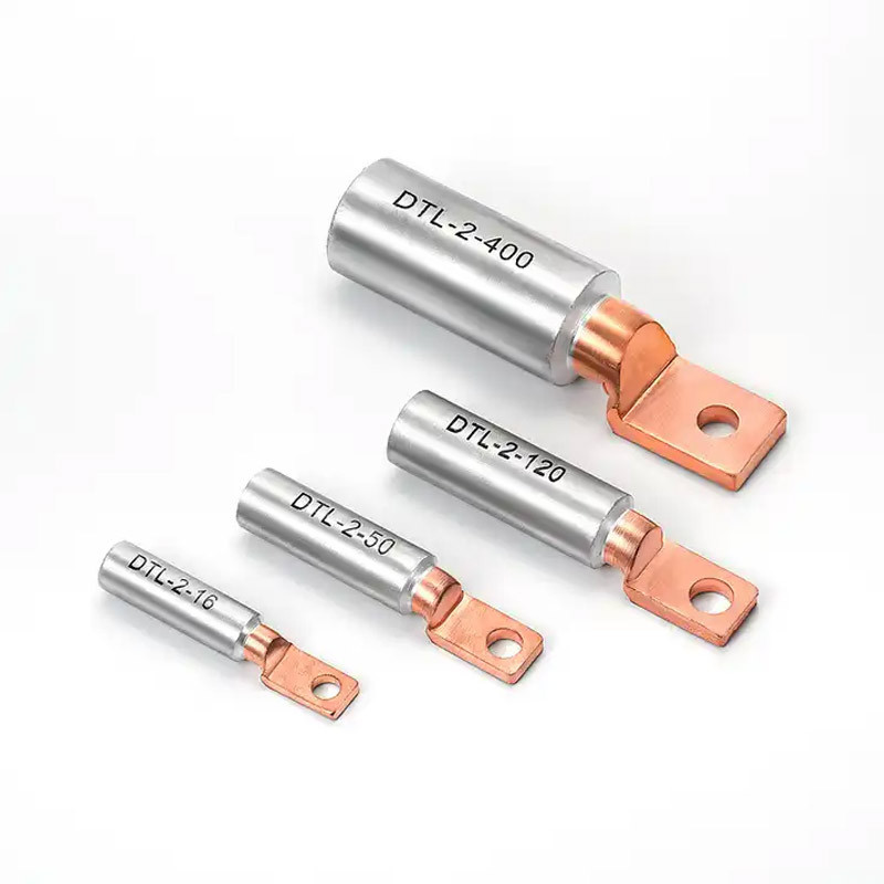 Aluminium copper cable terminal lug tube types bimetallic lugs Cable wiring terminals