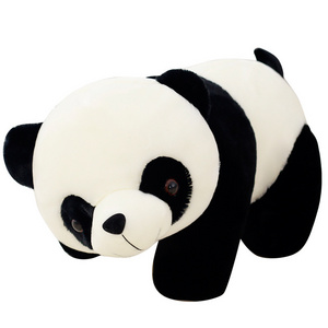 Wholesale Cute Realistic Giant Panda Doll Children Accompany Pillow Papa Panda Stuffed Animal Soft Plush Toy