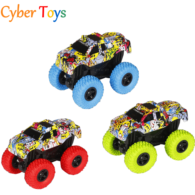 Popular Double Inertia Big Wheels Toy Truck 4X4 High Speed Power Toy Vehicle For Boys