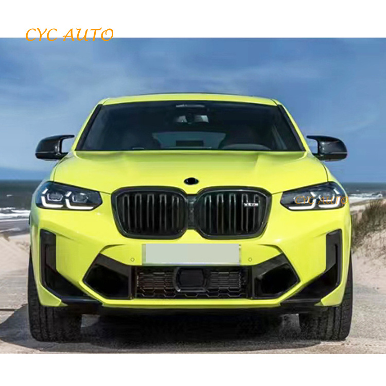 G02 upgrade to F98 X4M LCI look bodykit full set car body kit for BMW X4 G02 2021 2022+