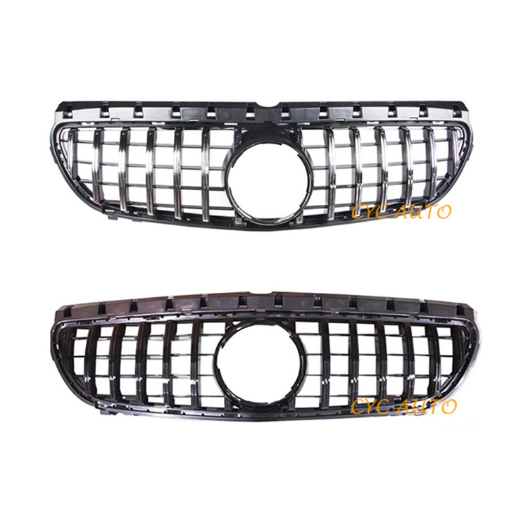 GT car Grill B55 Front Bumper Grille for Mercedes Benz B CLASS W245 2012 2013 2014