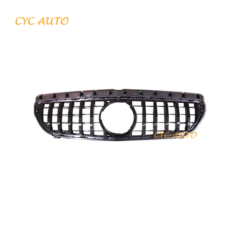 GT car Grill B55 Front Bumper Grille for Mercedes Benz B CLASS W245 2012 2013 2014