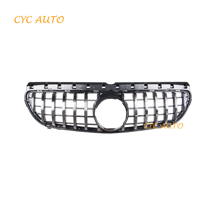 GT car Grill B55 Front Bumper Grille for Mercedes Benz B CLASS W245 2012 2013 2014