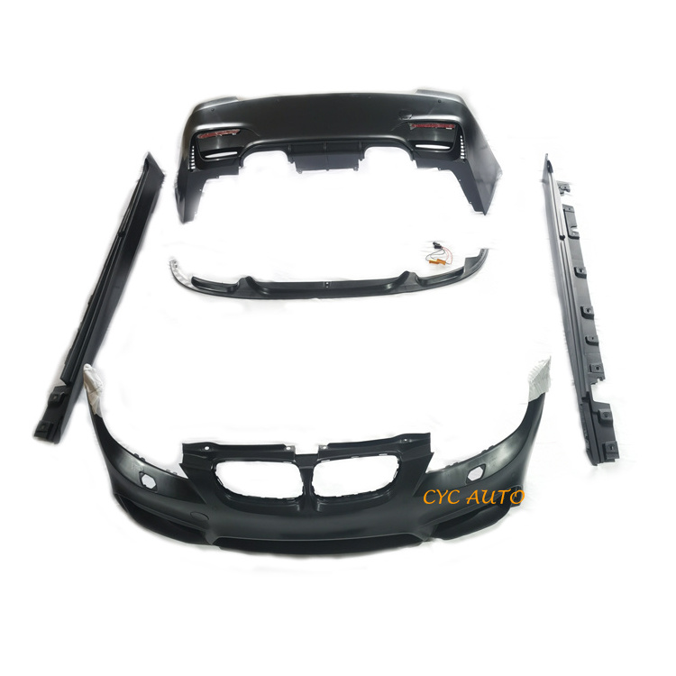 E92 facelift M4 body kit for BMW 3 series E92 full car bumpers grille side skirt 2010 2011 2012