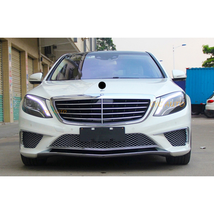 Body kit upgrade to S65 AMG style for Mercedes Benz S Class W222 PRE-LCI 2014 2015 2016 2017