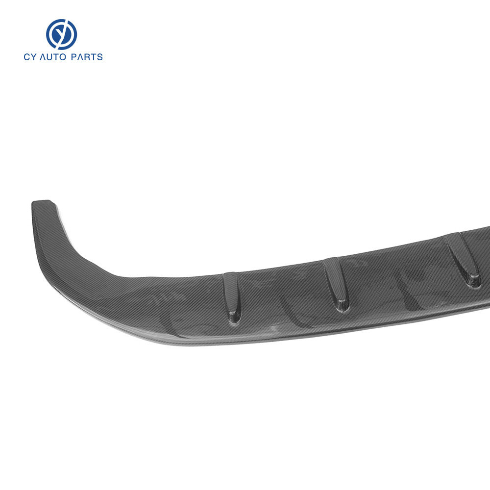 Carbon Fiber Front Bumper Lip Chin Winglet Car Front Bumper Lip For Volkswagen Golf 8 GTI