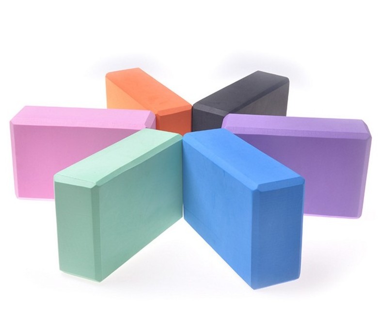 high density EVA exercise yoga block Professional yoga supplies EVA foam yoga block