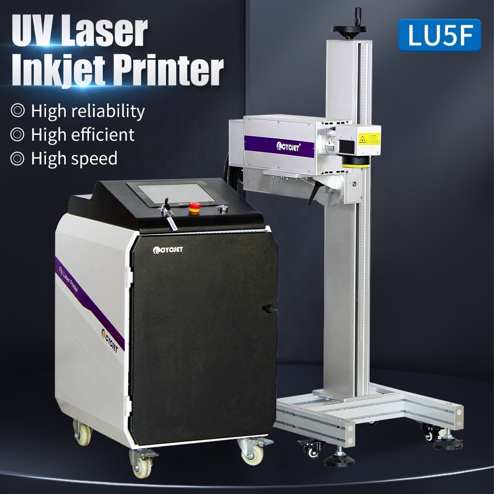 2022 Pe Ppr Pvc Pipe Laser Marking Machine Touch Screen Uv Online Flying Laser Marking Machine Price