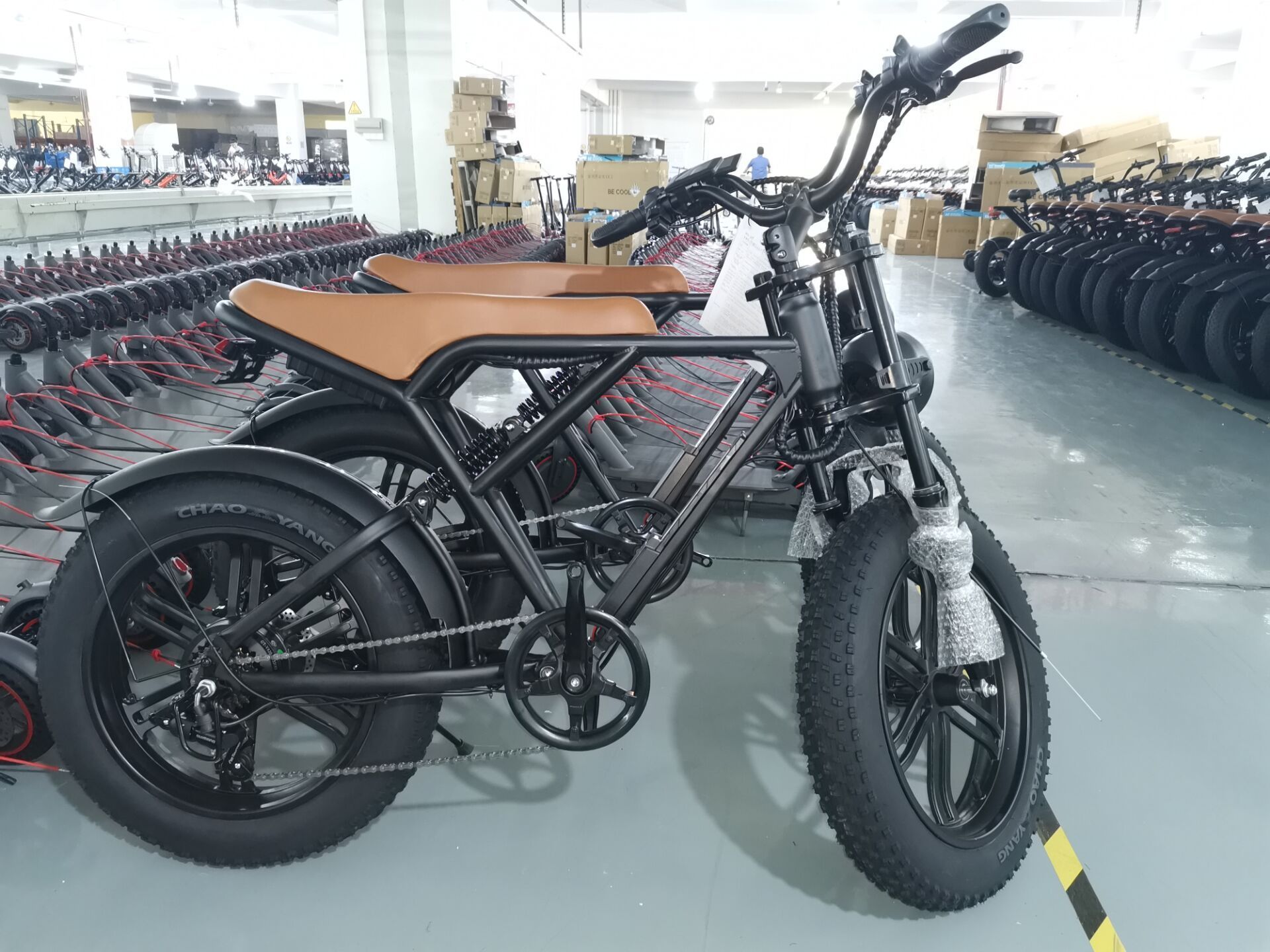 Customized Logo 1000W Motor Fatbike 20 Inch Fat Tire Adult MTB E Bike Long Range 15Ah Dual Suspension Electric Bicycle