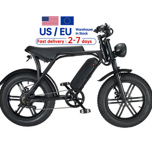 velo electrique stock europe electric bicycle usa in stock retro electric hybrid bike ebike cruiser fat tire elektrische fiets