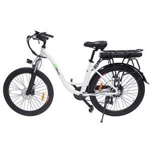 New Upgrade Bicicleta Electrica Electric Bicycle Elektrofahrrad Electric City Bike bicycle  Hybrid Bike 26 Inch 250w