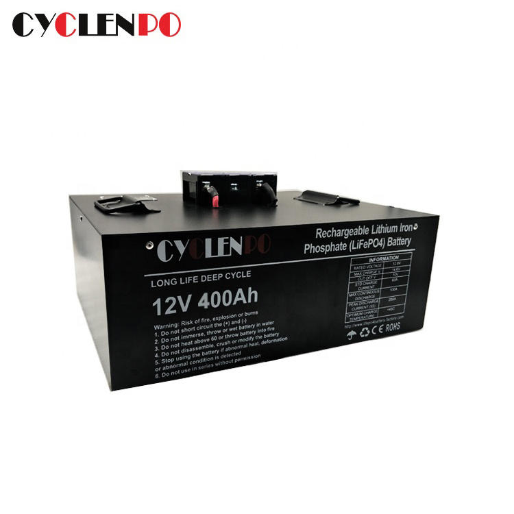 Deep cycle lithium lifepo4 battery bateria solar 12v 400ah for energy storage