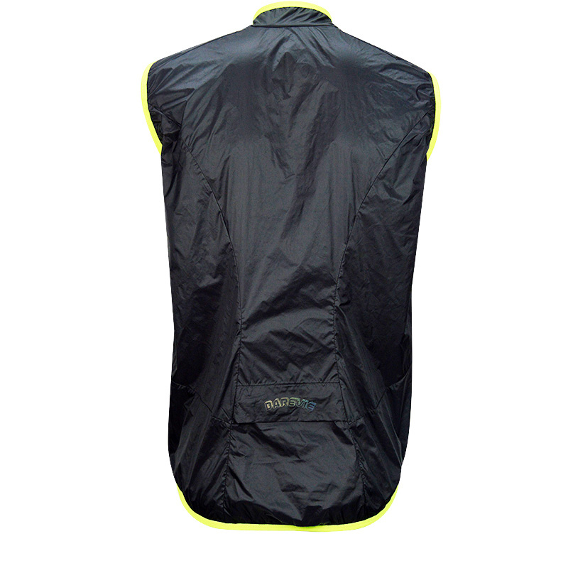 Darevie custom Direct Manufacturer Ultralight Cycling Bike Wind Vest/Gilet For Cycling