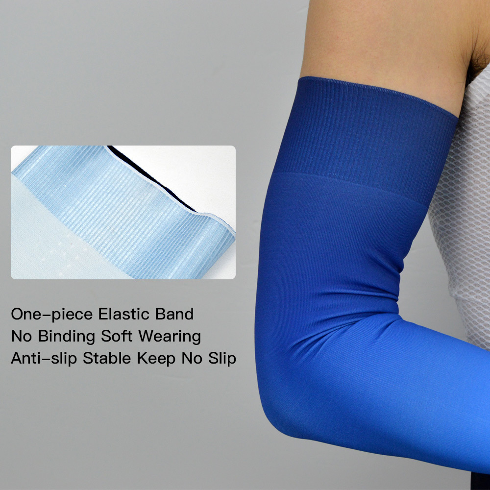 UV Protection Arm Cover Sleeve One-piece Power Band Without Stitching Gaming Hand Sleeve Basketball Running Cooling Arm Sleeve