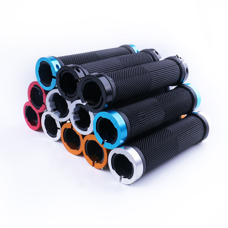 OEM/ODM BUCKLOS Mtb Mountain Bike Handle Bar Cover Bilateral Lock Aluminum Alloy Bicycle Handlebar Grips Cycling Accessories