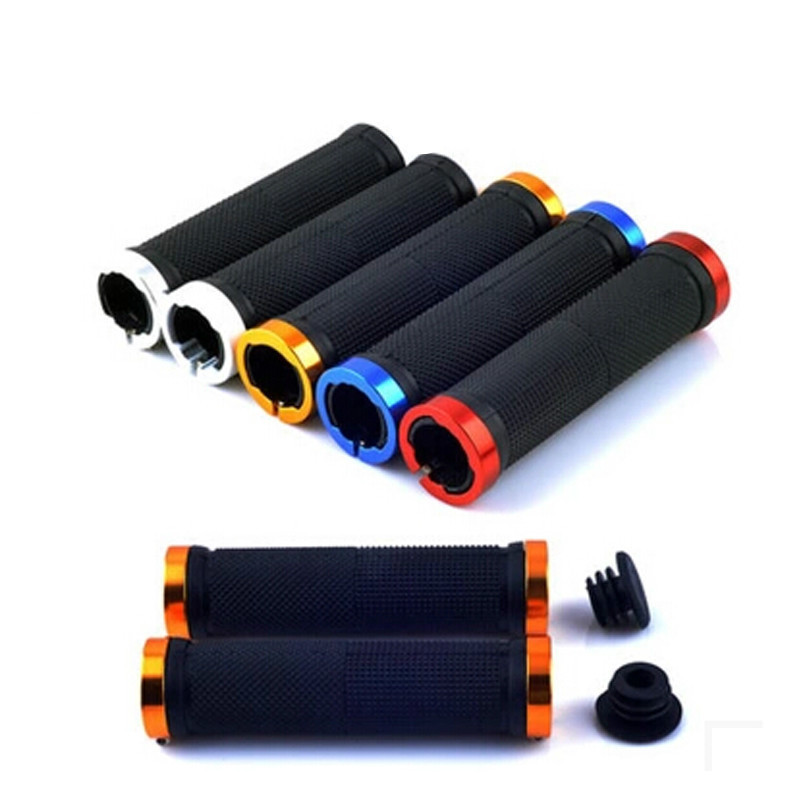 OEM/ODM BUCKLOS Mtb Mountain Bike Handle Bar Cover Bilateral Lock Aluminum Alloy Bicycle Handlebar Grips Cycling Accessories