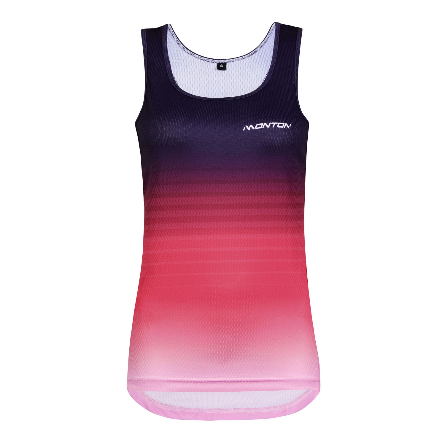 Monton Lightweight Sublimation Polyester Custom Tank Top Women Dry Fit Running Singlet