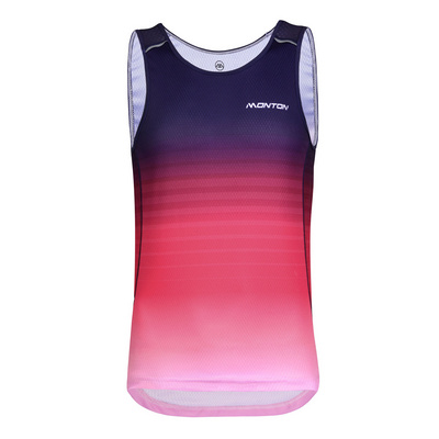 Monton quick dry fitness running vest outdoor sports Tank Men Vest Blank Running Singlets