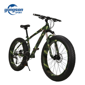 Made In China camouflage fat bike 26 fat tyre bicycle for men