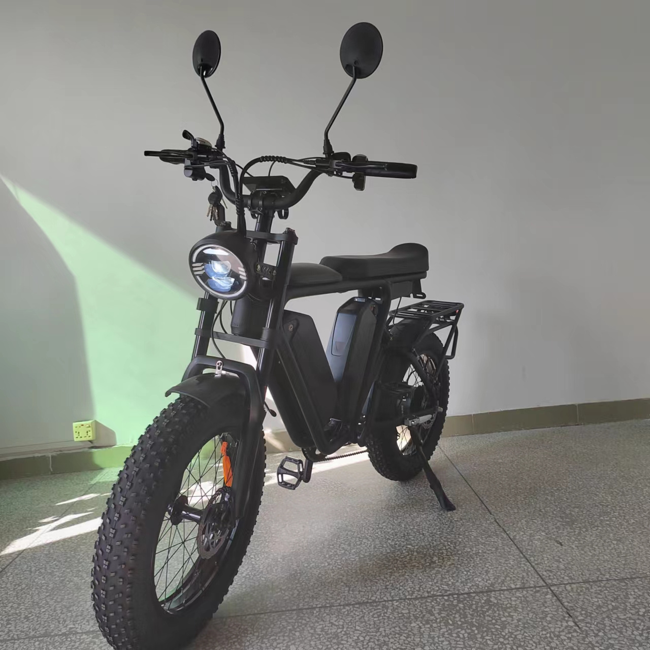 Ebike 1000w bafang Motor 48v 22ah*2 Dual Battery Long Seat long Range Full Suspension Oil Brake Fast Electric Fat Tire Bike